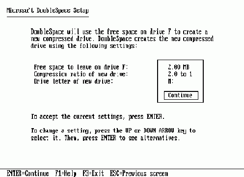   DoubleSpace